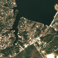 DFW10 (Thad Hill Energy Center) site on 2025-08-25, Sentinel-2 satellite true color