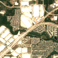 CyrusOne DFW2 site on 2020-08-29, Sentinel-2 satellite true color