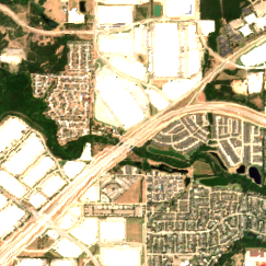 CyrusOne DFW2 site on 2022-07-10, Sentinel-2 satellite true color