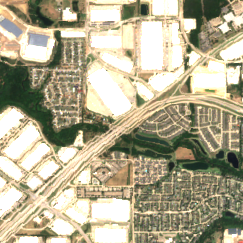 CyrusOne DFW2 site on 2025-08-08, Sentinel-2 satellite true color