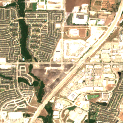 CyrusOne DFW4 site on 2018-07-31, Sentinel-2 satellite true color