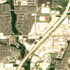 CyrusOne DFW4 site on 2022-06-20, Sentinel-2 satellite true color
