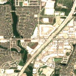 CyrusOne DFW4 site on 2024-06-14, Sentinel-2 satellite true color