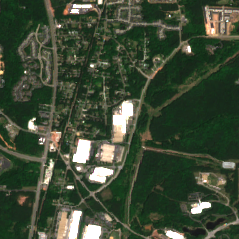 CyrusOne DUR1 site on 2018-05-09, Sentinel-2 satellite true color