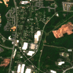 CyrusOne DUR1 site on 2020-05-03, Sentinel-2 satellite true color