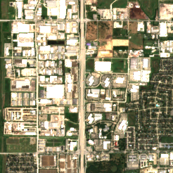 CyrusOne Houston (HOU3-4) site on 2020-08-19, Sentinel-2 satellite true color