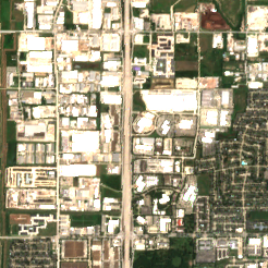 CyrusOne HOU3 site on 2025-07-29, Sentinel-2 satellite true color