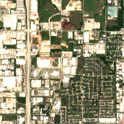 CyrusOne HOU4 site on 2022-05-26, Sentinel-2 satellite true color