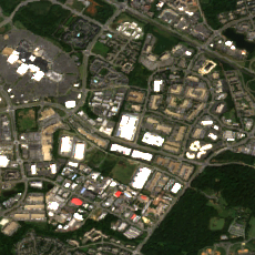 CyrusOne NVA1 site on 2024-09-09, Sentinel-2 satellite true color