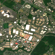 CyrusOne NVA1 site on 2025-06-03, Sentinel-2 satellite true color
