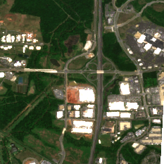 CyrusOne NVA5 site on 2018-05-24, Sentinel-2 satellite true color