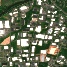 CyrusOne NYM1 site on 2022-06-06, Sentinel-2 satellite true color