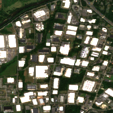 CyrusOne NYM1 site on 2025-08-22, Sentinel-2 satellite true color