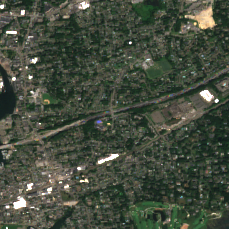 CyrusOne NYM5 site on 2024-09-03, Sentinel-2 satellite true color