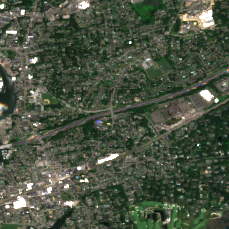CyrusOne NYM5 site on 2025-06-25, Sentinel-2 satellite true color