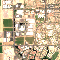 CyrusOne Phoenix Campus site on 2025-06-27, Sentinel-2 satellite true color