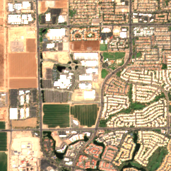 CyrusOne PHX7 (Chandler) site on 2020-09-06, Sentinel-2 satellite true color
