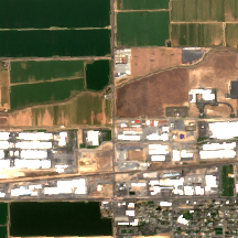 CyrusOne PNW1 site on 2022-08-17, Sentinel-2 satellite true color