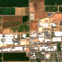 CyrusOne PNW1 site on 2024-08-01, Sentinel-2 satellite true color