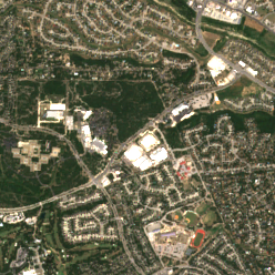 CyrusOne SAT2 site on 2018-08-23, Sentinel-2 satellite true color