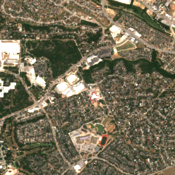 CyrusOne SAT4 site on 2024-08-21, Sentinel-2 satellite true color