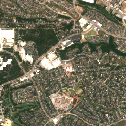 CyrusOne SAT4 site on 2025-05-23, Sentinel-2 satellite true color