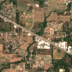 CyrusOne Wise/Jack County Campus (TX-199) site on 2018-07-19, Sentinel-2 satellite true color