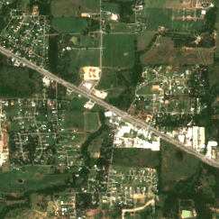 CyrusOne Wise/Jack County Campus (TX-199) site on 2020-07-03, Sentinel-2 satellite true color