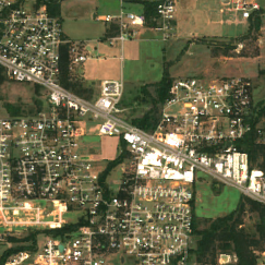 CyrusOne Wise/Jack County Campus (TX-199) site on 2025-08-08, Sentinel-2 satellite true color