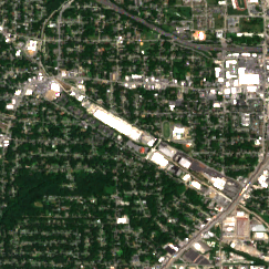 DataBank ATL2 site on 2018-06-04, Sentinel-2 satellite true color
