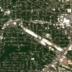 DataBank ATL2 site on 2022-05-09, Sentinel-2 satellite true color