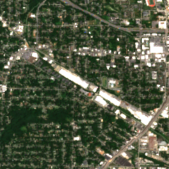 DataBank ATL2 site on 2024-05-28, Sentinel-2 satellite true color