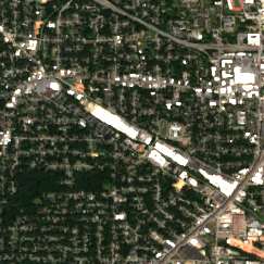 DataBank ATL2 site on 2025-09-10, Sentinel-2 satellite true color