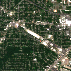 DataBank ATL3 site on 2018-06-04, Sentinel-2 satellite true color
