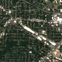 DataBank ATL3 site on 2020-09-06, Sentinel-2 satellite true color
