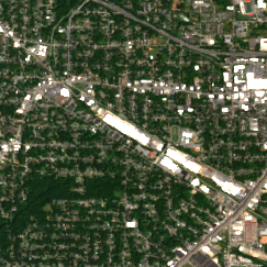 DataBank ATL3 site on 2022-05-09, Sentinel-2 satellite true color