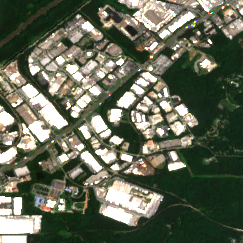 DataBank ATL4 site on 2018-06-04, Sentinel-2 satellite true color