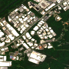 DataBank ATL4 site on 2022-05-09, Sentinel-2 satellite true color