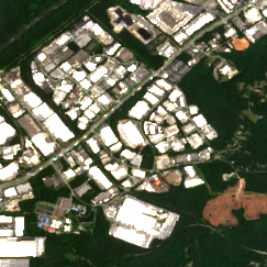 DataBank ATL4 site on 2024-05-28, Sentinel-2 satellite true color