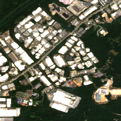 DataBank ATL4 site on 2025-09-10, Sentinel-2 satellite true color
