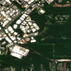 DataBank ATL5 site on 2018-06-04, Sentinel-2 satellite true color