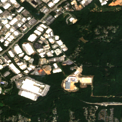DataBank ATL5 site on 2025-09-10, Sentinel-2 satellite true color