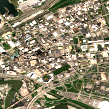 DataBank CLE1 site on 2025-06-11, Sentinel-2 satellite true color