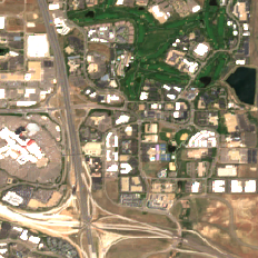 DataBank DEN1 site on 2020-06-07, Sentinel-2 satellite true color