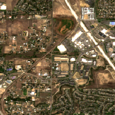 DataBank DEN4 site on 2018-09-14, Sentinel-2 satellite true color