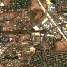 DataBank DEN4 site on 2020-09-03, Sentinel-2 satellite true color