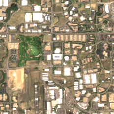 DataBank DEN5 site on 2025-06-21, Sentinel-2 satellite true color