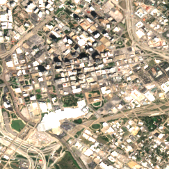 DataBank DFW1 site on 2018-08-25, Sentinel-2 satellite true color
