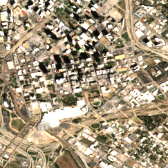 DataBank DFW1 site on 2024-09-10, Sentinel-2 satellite true color