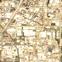 DataBank DFW2 site on 2018-07-31, Sentinel-2 satellite true color